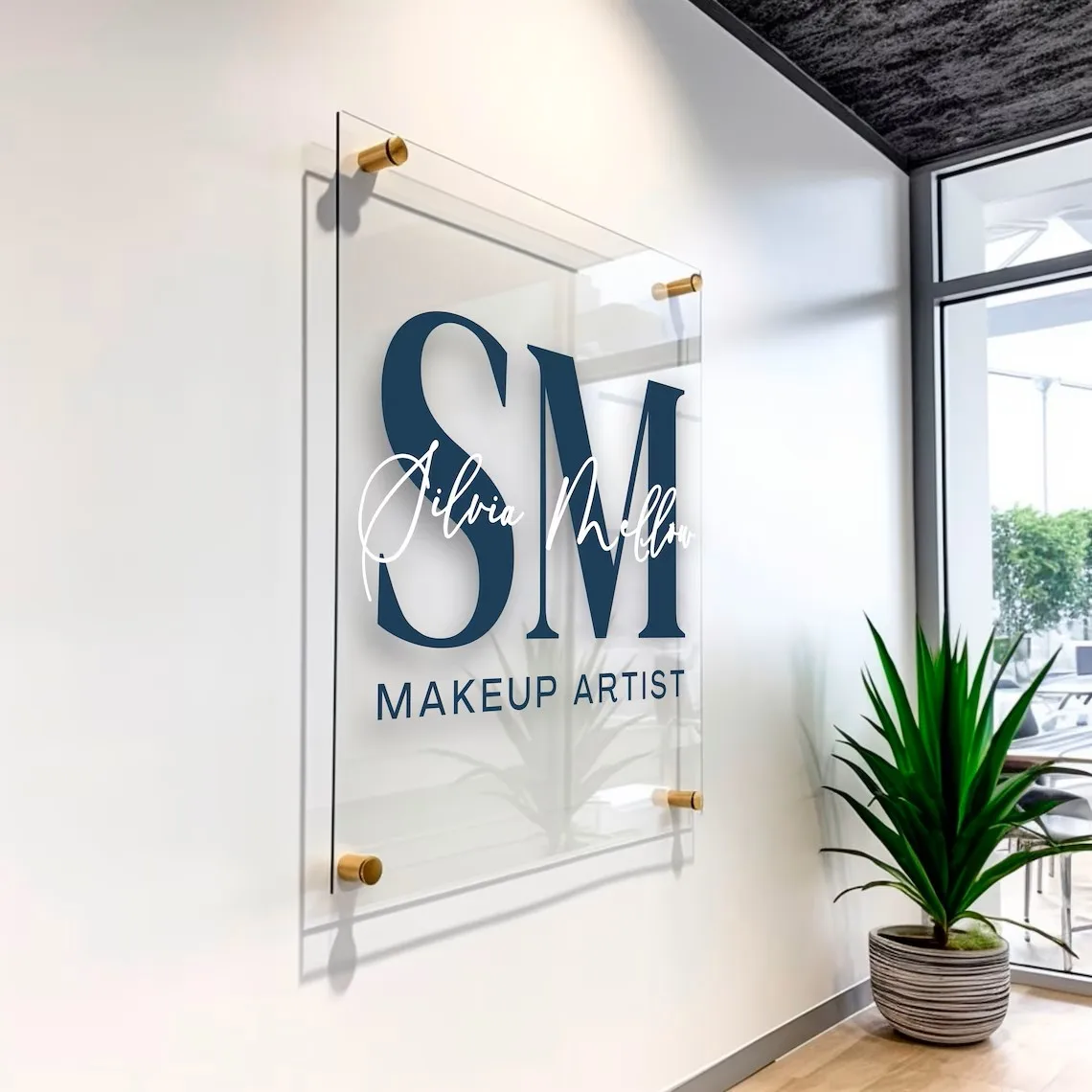 Clear Acrylic Sign Clear Acrylic Sign