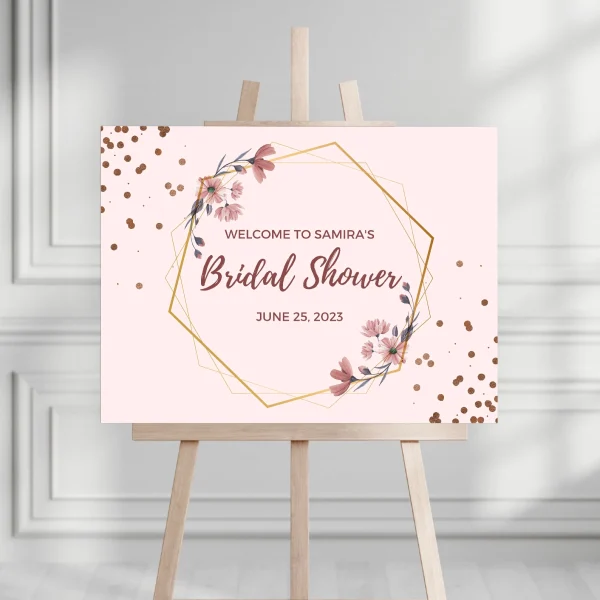 Bridal Shower Welcome Signs
