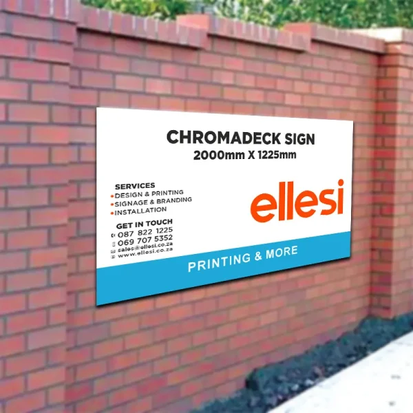 Outdoor Business Signage 200x120cm
