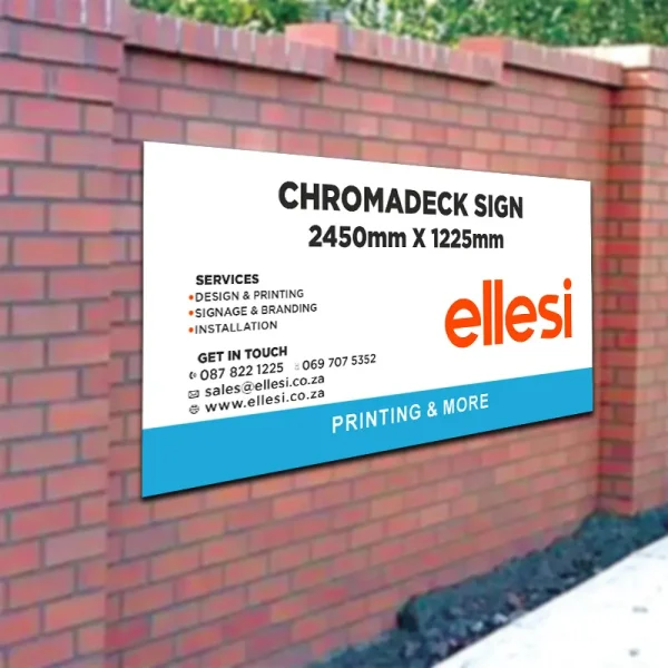 Outdoor Business Signage 240x120cm
