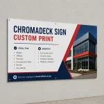 Chromadeck Wall Sign