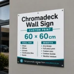 Chromadeck Wall Sign