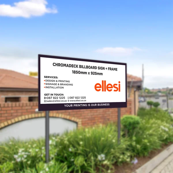 Custom Outdoor Signboard 180x90cm