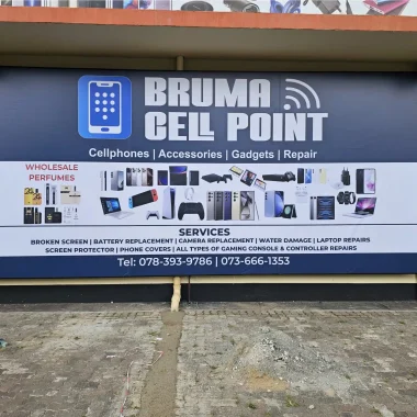 Bruma Cell Point Signage