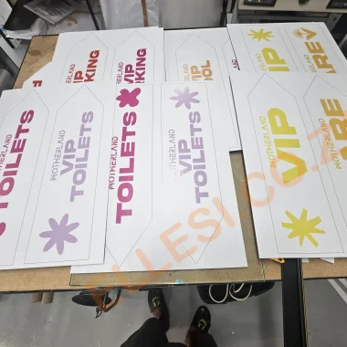 Correx print-custom shape