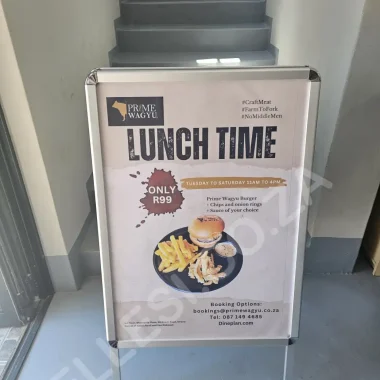 PRIME WAGYU A-FRAME SIGN