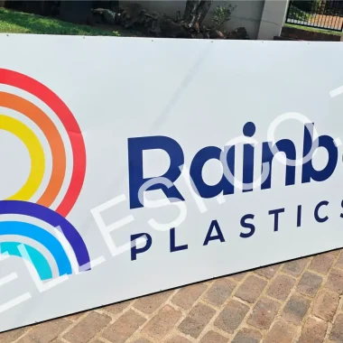 Rainbow Chomadeck Sign