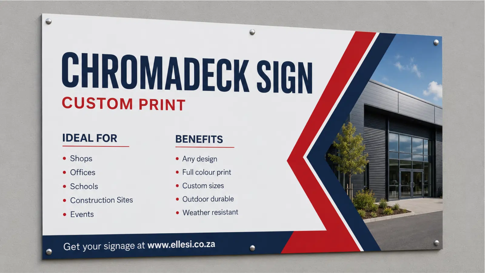 wall sign